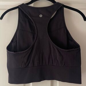 Lululemon Sports Bra Size 10 Black